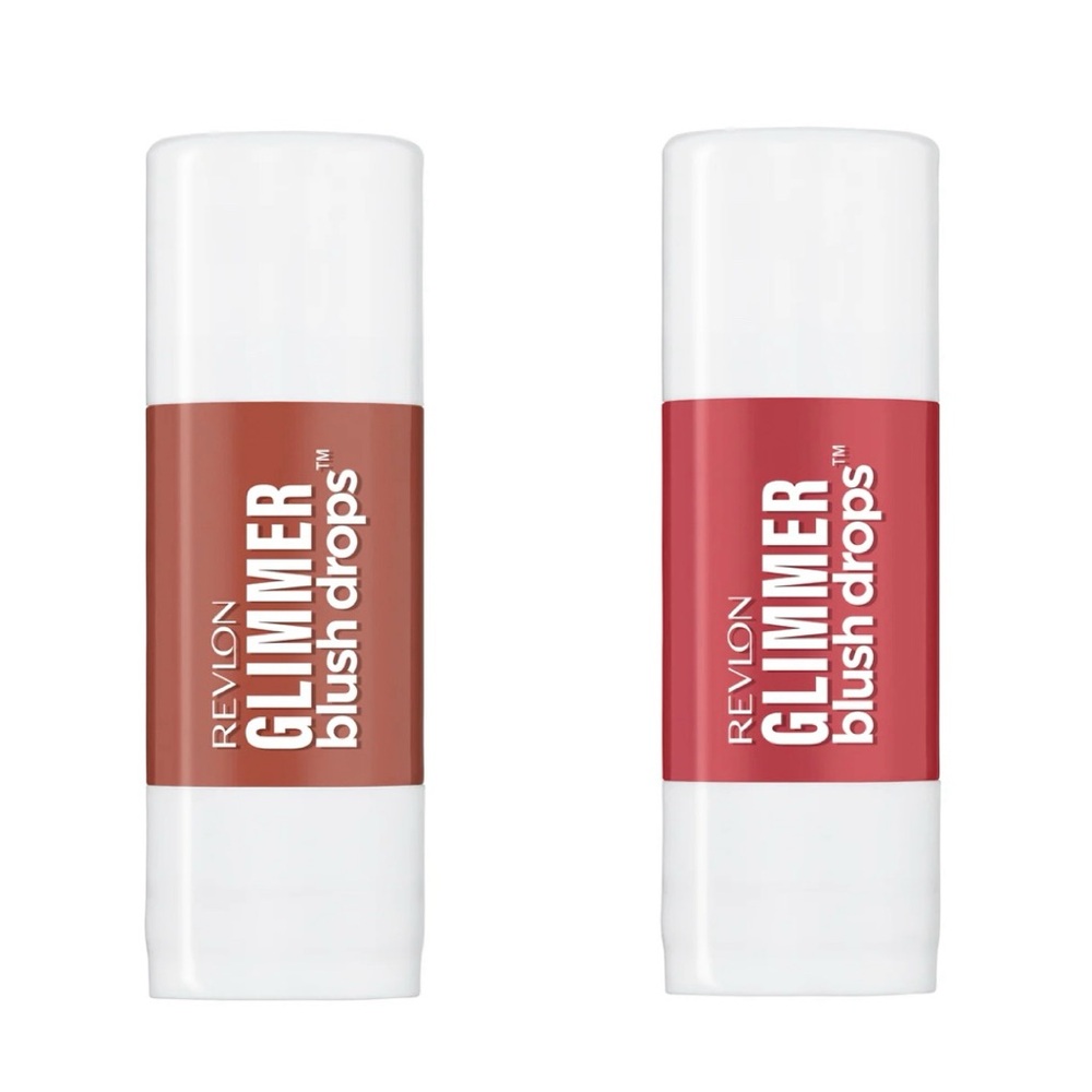 REVLON Glimmer Blush Drops set of 2 NEW!